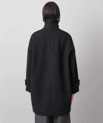 小さいサイズ］スーパー100sウールステンカラーコート
