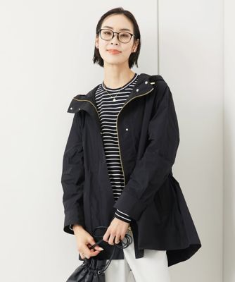 小さいサイズ］フード付きオーバーサイズコート | MICHELKLEIN(Women