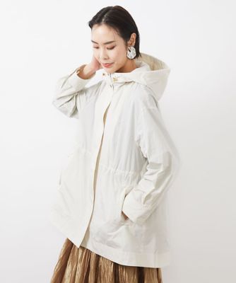 ミッシェルクラン（MICHEL ）/[小さいサイズ]フード付きオーバーサイズコート 小さいサイズ］フード付きオーバーサイズコート | MICHELKLEIN(Women