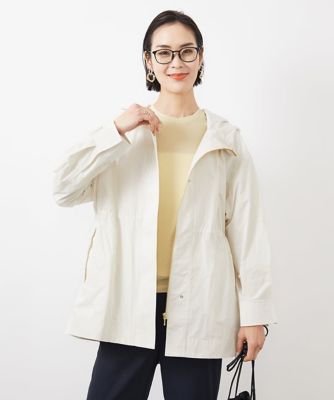 小さいサイズ］フード付きオーバーサイズコート | MICHELKLEIN(Women