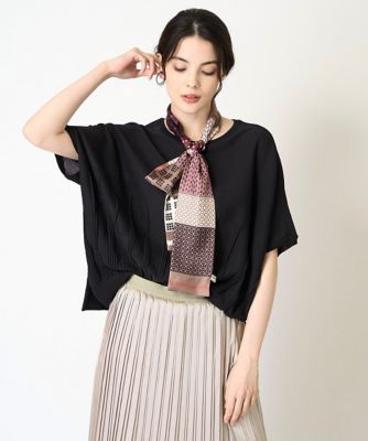 CHRISTIAN AUJARD（Women/小さいサイズ）/クリスチャンオジャールS シルクナロータイ