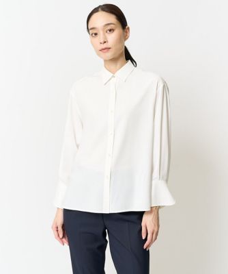 ＜CHRISTIAN AUJARD（Women/小さいサイズ）＞ギャザーデザインブラウス