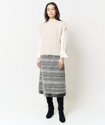 ギャザーデザインブラウス