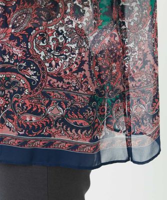 RATTIペイズリープリントブラウス | CHRISTIAN AUJARD（Women