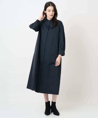 CHRISTIAN AUJARD（Women/小さいサイズ）/クリスチャンオジャールS 長袖タフタワンピース 57ネイビー ワンピース・ドレス【三越伊勢丹/公式】