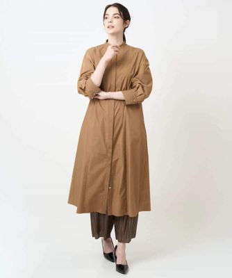 ＜CHRISTIAN AUJARD（Women/小さいサイズ）＞長袖タフタワンピース