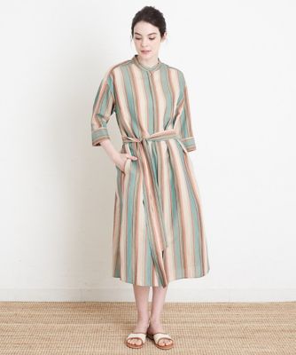 MOSCHINOストライプ ポンチョ フード付き ベルト付き MOSCHINOストライプ ポンチョ フード付き ベルト付き