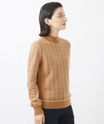 セットアップ対応］ジャガードニットプルオーバー | CHRISTIAN AUJARD