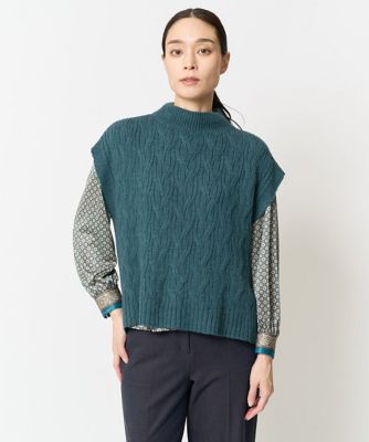 A.ROEGE HOVE エローエホーベ ブラウス シャツ ニット ストレッチ