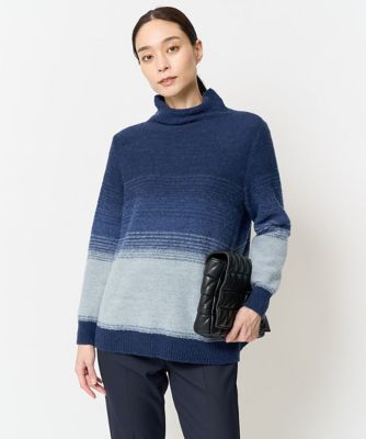＜CHRISTIAN AUJARD（Women/小さいサイズ）＞グラデーションプルオーバーニット