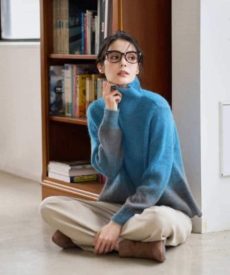 極美品☆Christian Dior☆現行タグ☆グラデーション☆チュニックニット