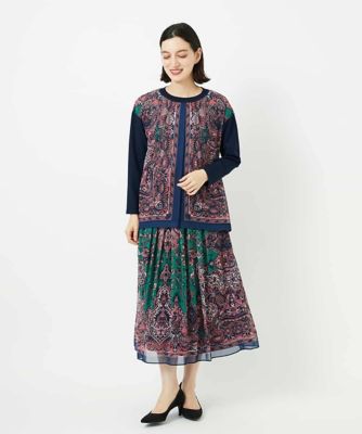 RATTIペイズリープリントプルオーバー | CHRISTIAN AUJARD（Women