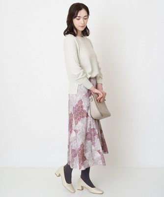 ラメデザインニット