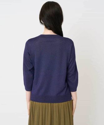 アンサンブル対応］7分袖ラメニット | CHRISTIAN AUJARD（Women