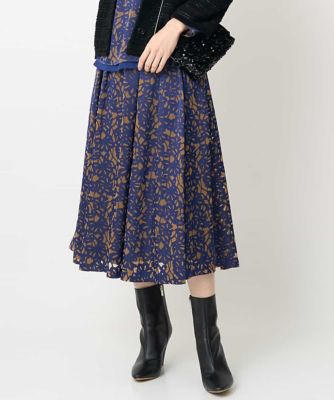 クリスチャンオジャール（christianaujard）/[セットアップ対応]フラワーオパールプリントスカート セットアップ対応］フラワーオパールプリントスカート | CHRISTIAN