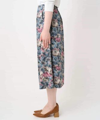 ゴブランフラワープリントスカート | CHRISTIAN AUJARD（Women/小さい