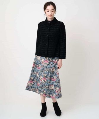 ゴブランフラワープリントスカート | CHRISTIAN AUJARD（Women/小さい