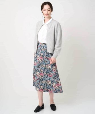 ゴブランフラワープリントスカート | CHRISTIAN AUJARD（Women/小さい