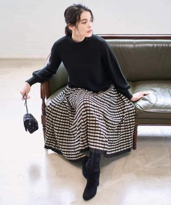 ジャカードニットスカート | CHRISTIAN AUJARD（Women/小さいサイズ