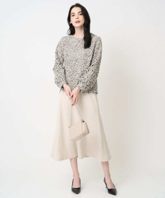 【NEW】クリスチャンオジャール（christianaujard）/[セットアップ対応]ラメジャージースカート セットアップ対応］ラメジャージースカート | CHRISTIAN AUJARD（Women