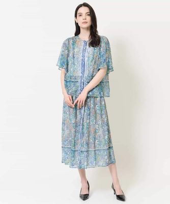 クリスチャンオジャール（christianaujard）/[セットアップ対応]フローラルドットプリントスカート セットアップ対応］フローラルドットプリントスカート | CHRISTIAN