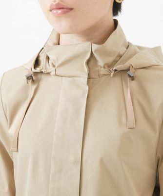 撥水性・防風性・透湿性］フード付ジップアップブルゾン | CHRISTIAN