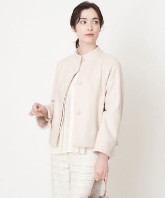 ＜CHRISTIAN AUJARD（Women/小さいサイズ）＞ウールジャージージャケット