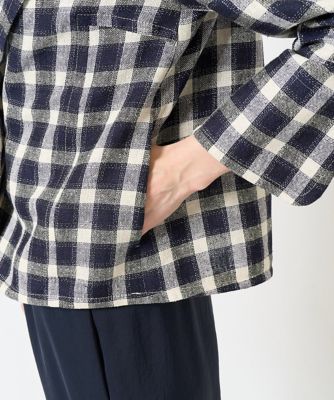 ［セットアップ対応］ブロックチェックツイードジャケット