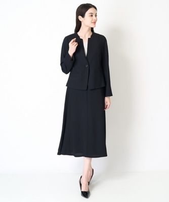 ［セットアップ対応］シンプルノーカラージャケット