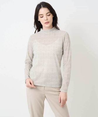 フロッキープリントカットソー | CHRISTIAN AUJARD（Women