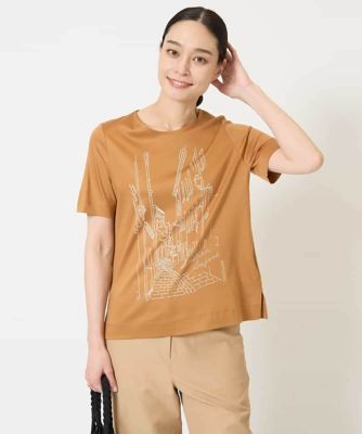ＰＡＲＩＳ風景プリントＴシャツ