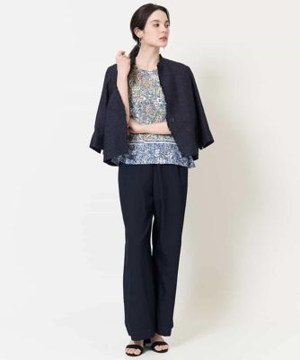 セットアップ対応］フローラルドットプリントカットソー | CHRISTIAN