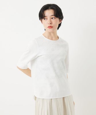 オーガニックコットンプリントカットソー