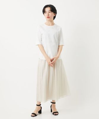 オーガニックコットンプリントカットソー