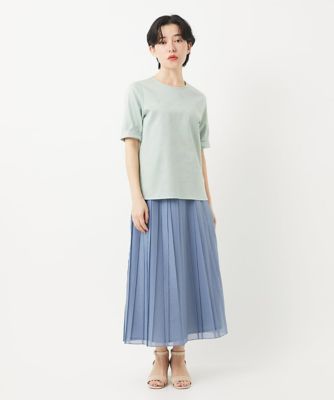 オーガニックコットンプリントカットソー