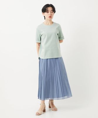 オーガニックコットンプリントカットソー