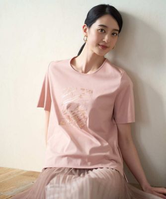 ピンク系 レディースの小さいサイズ 3号～7号／XXS～S Tシャツ