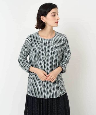 ジオメトリックジャージーカットソー | CHRISTIAN AUJARD（Women