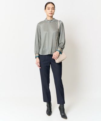 美シルエットシンプルパンツ