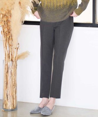 CHRISTIAN AUJARD（Women/小さいサイズ）/クリスチャンオジャールS 裏起毛ステックパンツ 92グレー パンツ・ズボン【三越伊勢丹/公式】