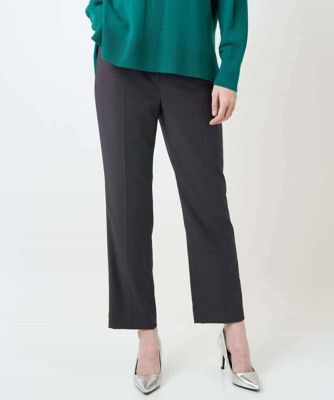 CHRISTIAN AUJARD（Women/小さいサイズ）/クリスチャンオジャールS ベーシック美脚パンツ 93ダークグレー パンツ・ズボン【三越伊勢丹/公式】