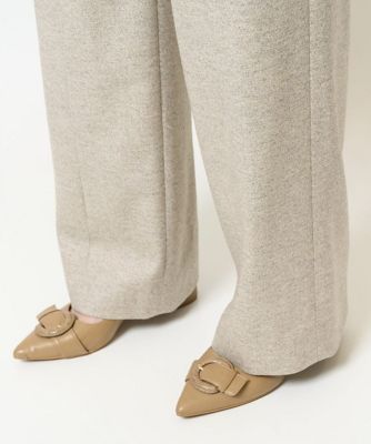 ラメツイードワイドパンツ