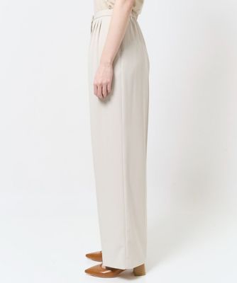 タック入りセミワイドパンツ