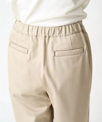 ステッチデザインセミワイドパンツ