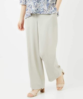 クリスチャンオジャール（christianaujard）/ウエストゴムストレートパンツ ウエストゴムストレートパンツ | CHRISTIAN AUJARD（Women/小さい