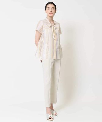 美シルエットスティックパンツ