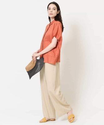 ウエスト総ゴム／接触冷感］ステッチデザインパンツ | CHRISTIAN