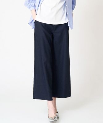 ＜CHRISTIAN AUJARD（Women/小さいサイズ）＞シンプルセミワイドパンツ