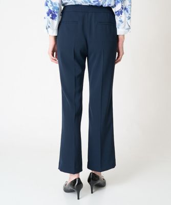 スリット入り美シルエットパンツ