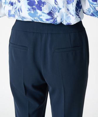 スリット入り美シルエットパンツ